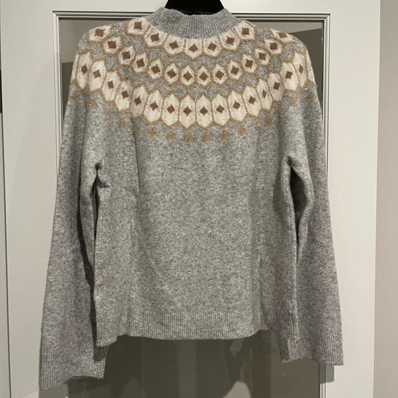 J CREW MERCANTILE SHIMMER SWEATER SIZE MEDIUM NWT! - Picture 4 of 5